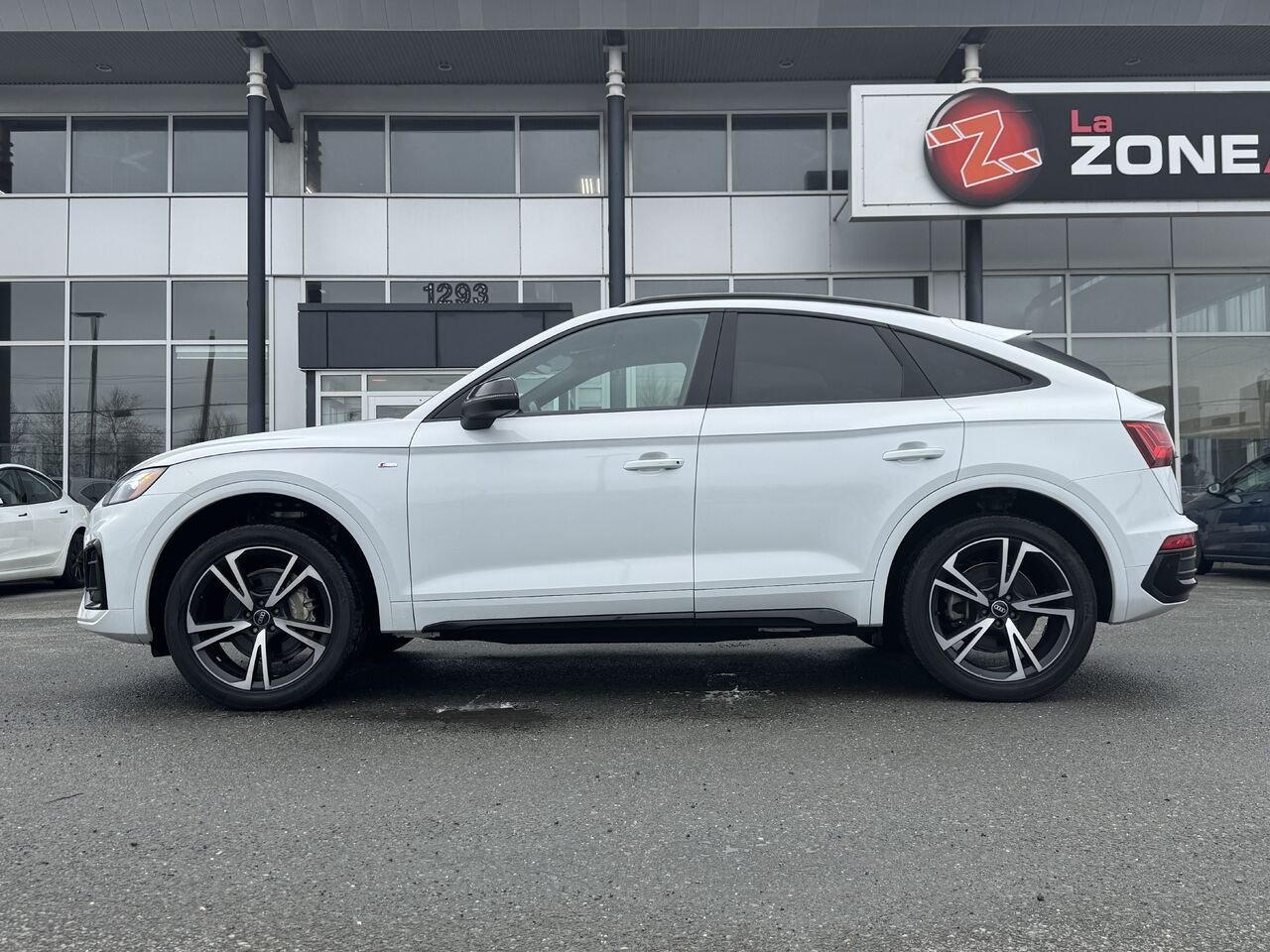 Audi Q5 Sportback Black Optic 2022 Blanc Granby - photo #2