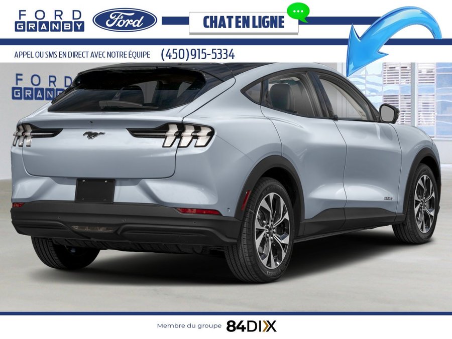 2025 Ford Mustang Mach-E Glacier Grey Metallic Tri-Coat