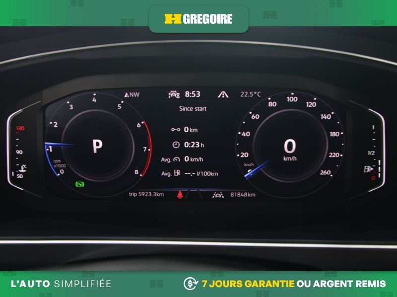 Volkswagen Tiguan 821714 | Comfortline AWD AUTO A/C MAGS CUIR CAM RECUL BLUET 2024 Noir Laval - photo #10