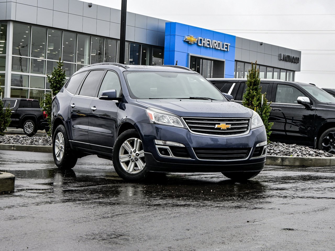 2013 Chevrolet Traverse AWD 4dr 1LT Blue Sherwood Park - photo #1