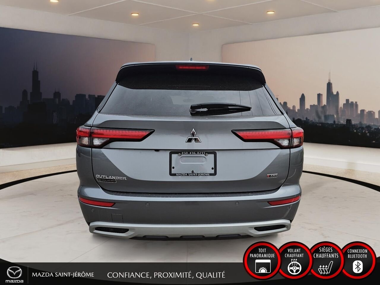 2024 Mitsubishi Outlander Grey Ste-Agathe des Monts - photo #6