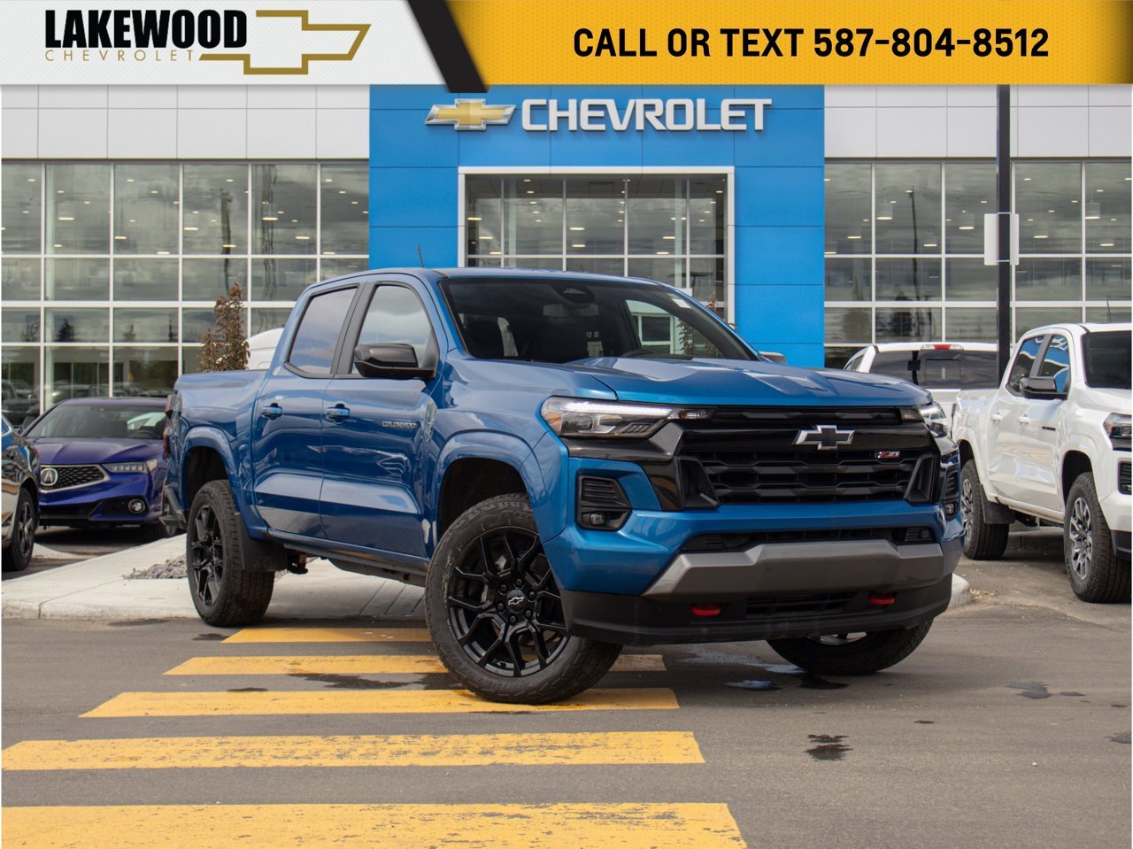 2024 Chevrolet Colorado 4WD Crew Cab Z71 Blue Sherwood Park - photo #0