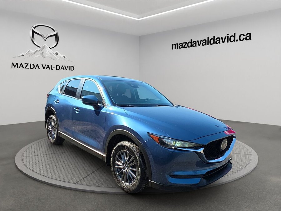 2021 Mazda CX-5 GS TI BA, bluetooth, Volant chauffant, commande audio au volant Blue