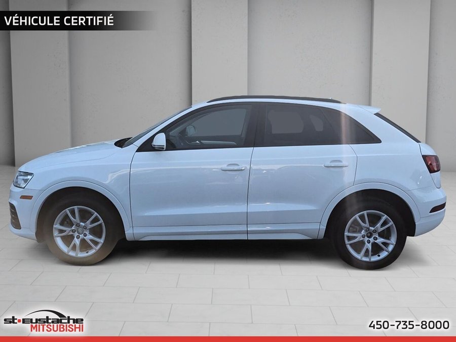 Audi Q3 Komfort 2.0 TFSI quattro Tiptronic-cuir-toit panoramique-sièges chauffants 2018 Blanc
