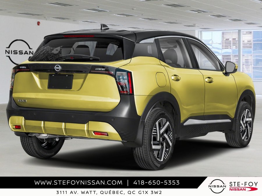 NISSAN Kicks K6074 2026 Jaune yuzu métallisé/Noir intense