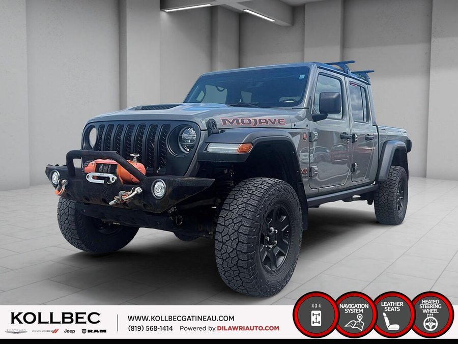 JEEP GLADIATOR *** UN PROPRIO + CLEAN CARFAX *** 2021 Gris
