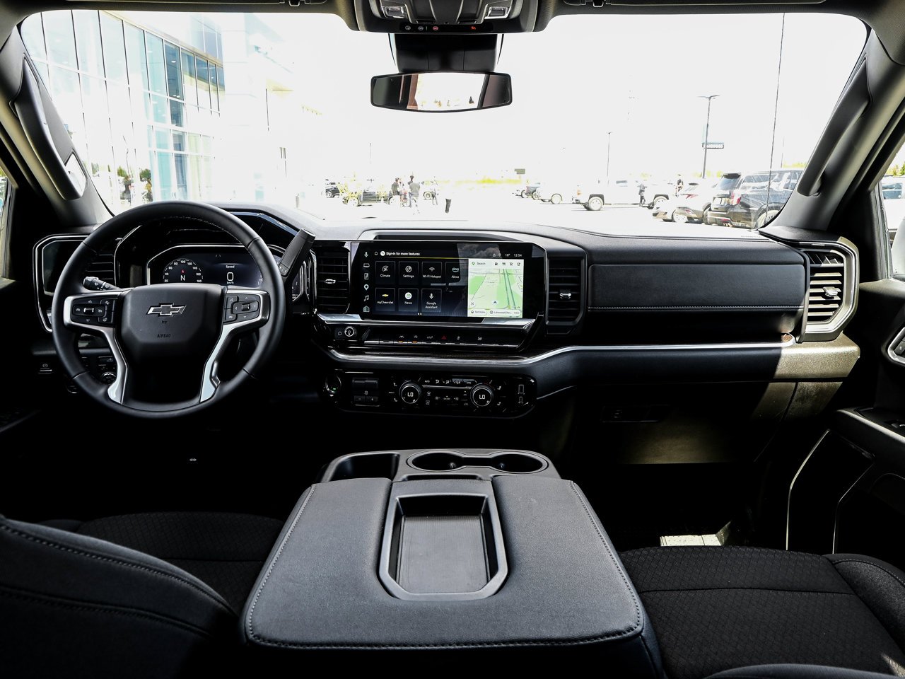 2025 Chevrolet Silverado 1500 4WD Double Cab 147 RST White Sherwood Park - photo #18