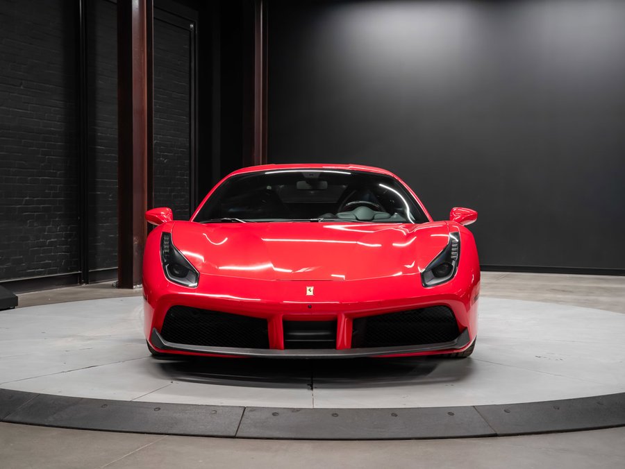 2017 Ferrari 488 GTB 2017 Red