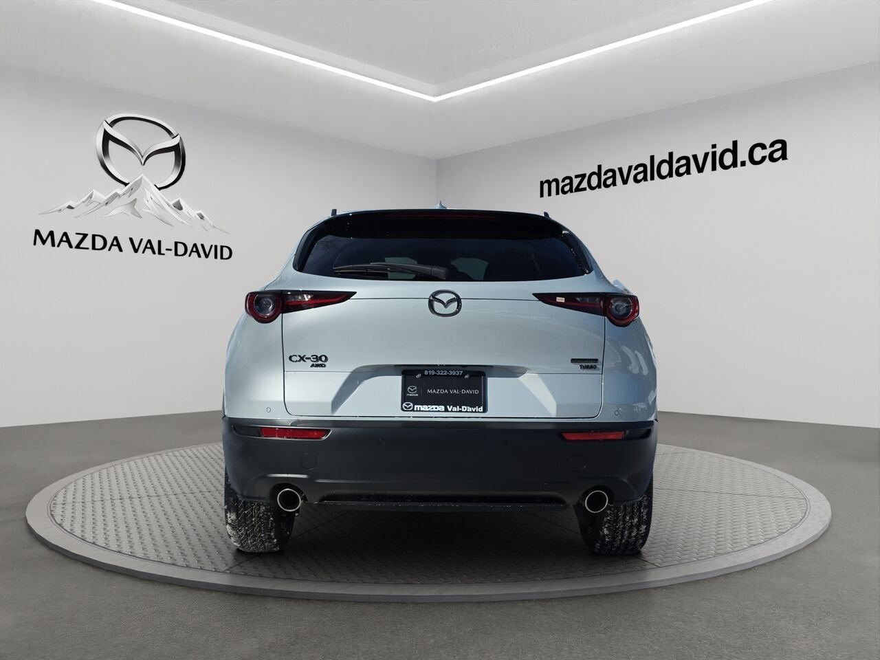Mazda CX-30 GT turbo, awd, toit ouvrant, Écran 360 degré, Navigation, chargeur sans fil pour cellulaire 2026 Gris aéro métallisé Val-David - photo #16