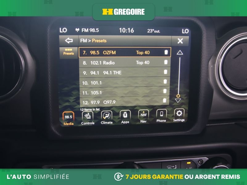 Jeep Wrangler 2022 Gris Saint-Eustache - photo #11