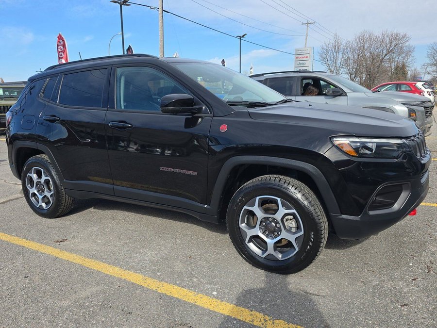 Jeep Compass *** BAS KILOMÉTRAGE *** 2022 Noir