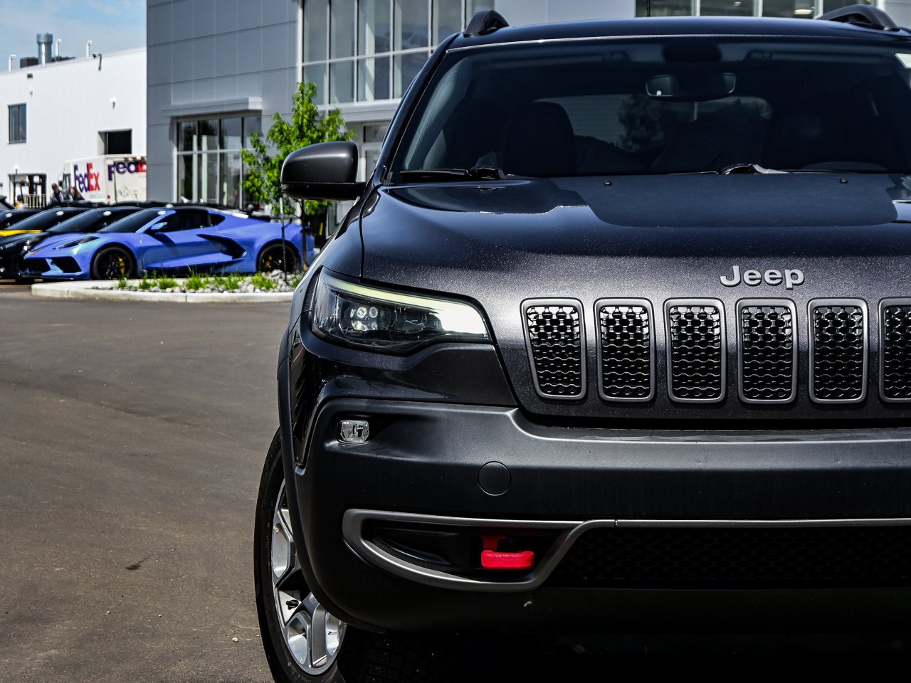 2020 Jeep Cherokee Trailhawk 4x4 Grey Sherwood Park - photo #4