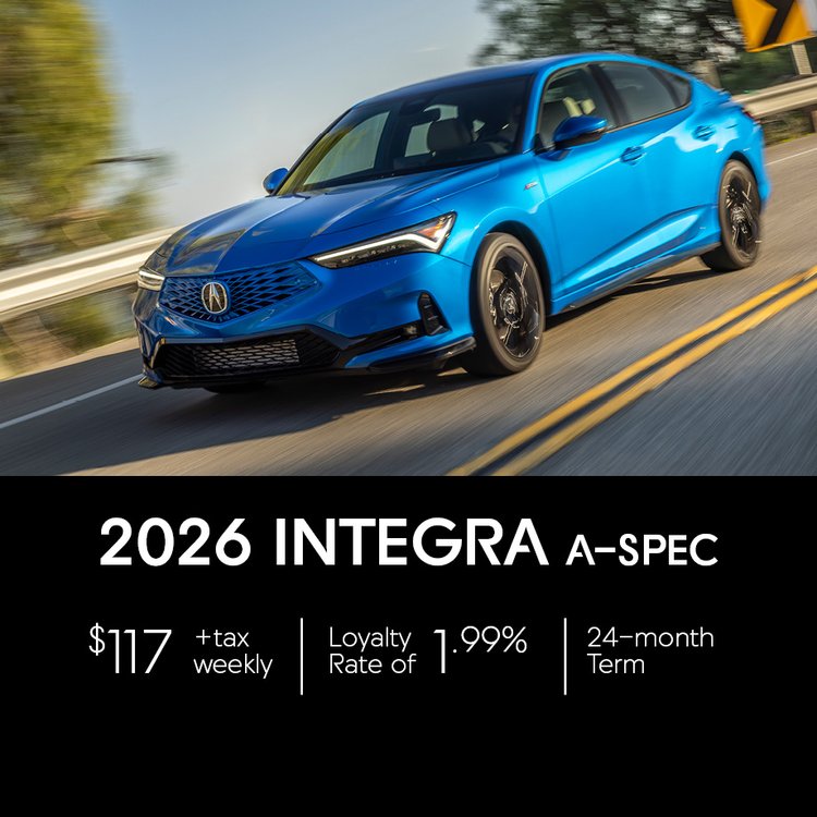 2026 Acura Integra February Offer