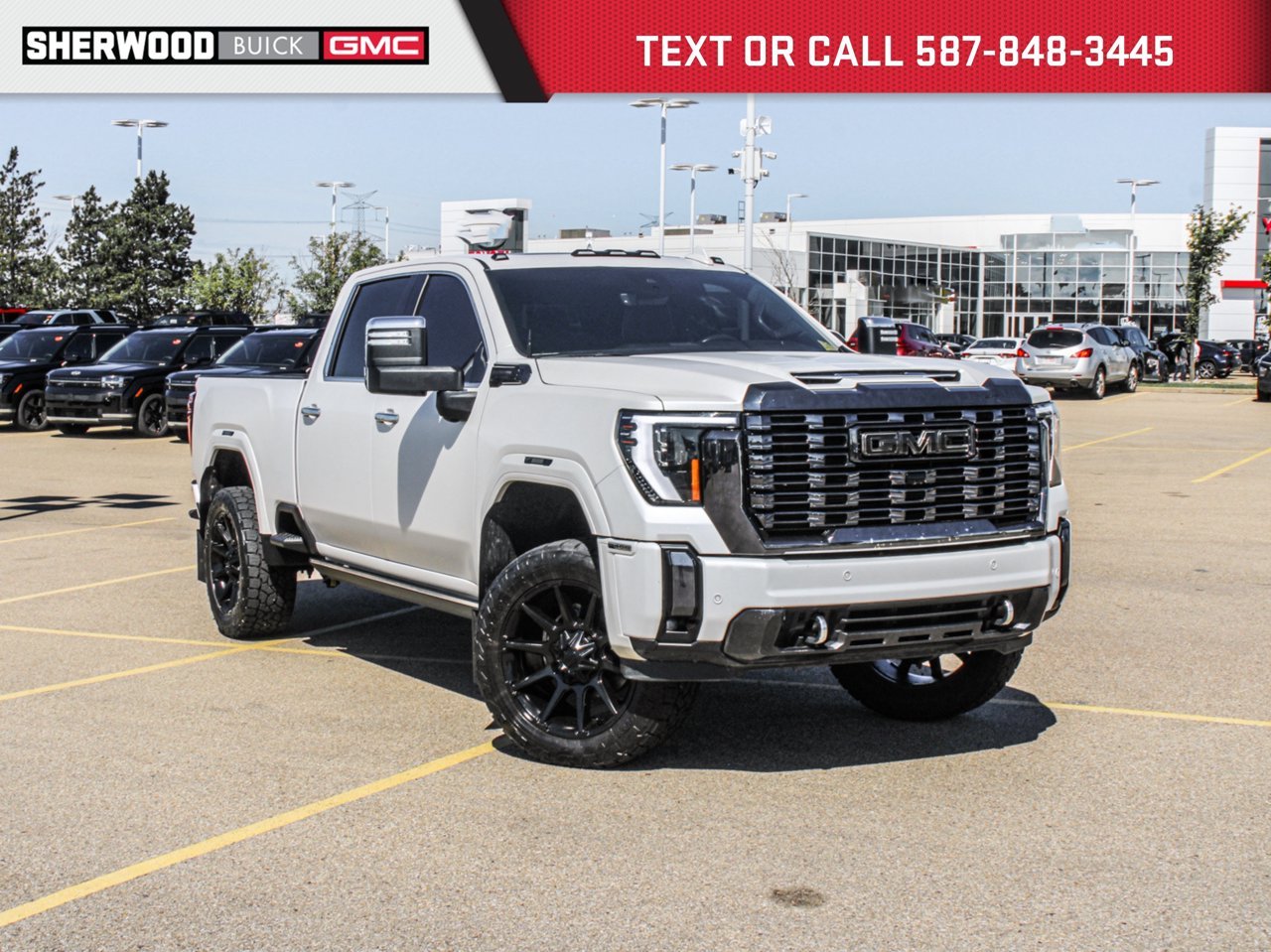 2024 GMC Sierra 3500HD 4WD Crew Cab 159 Denali Ultimate White Sherwood Park - photo #0