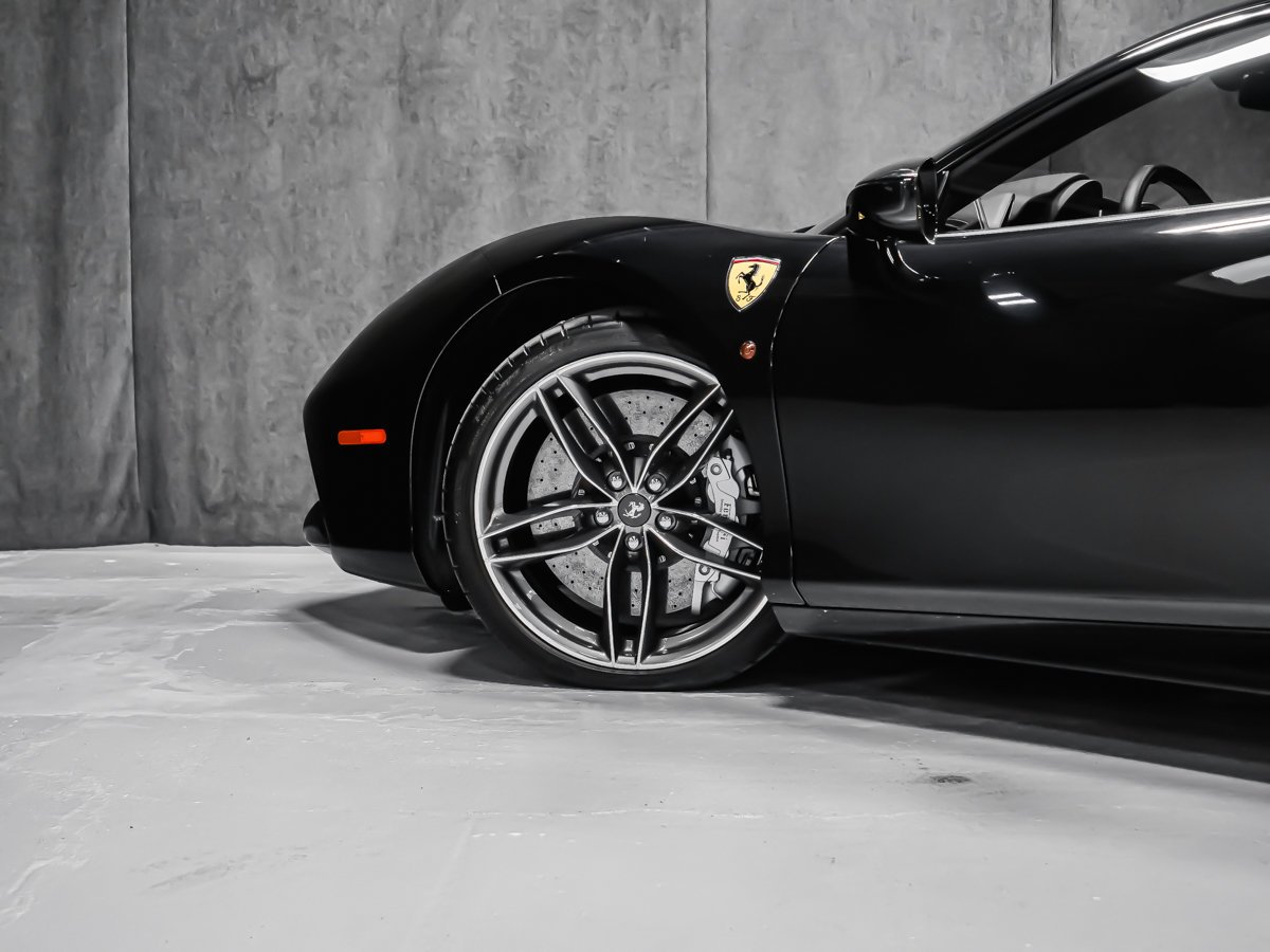 2016 Ferrari 488 GTB Black Montreal - photo #11