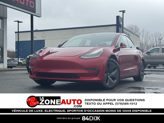 2019 Tesla Model 3 SR+ 2019 Red