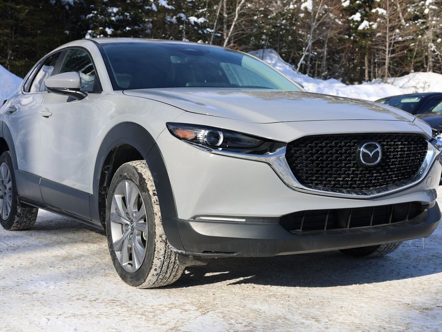 2025 Mazda CX-30 Gs, awd, sièges, volant et rétroviseurs chauffants Aero Grey Metallic