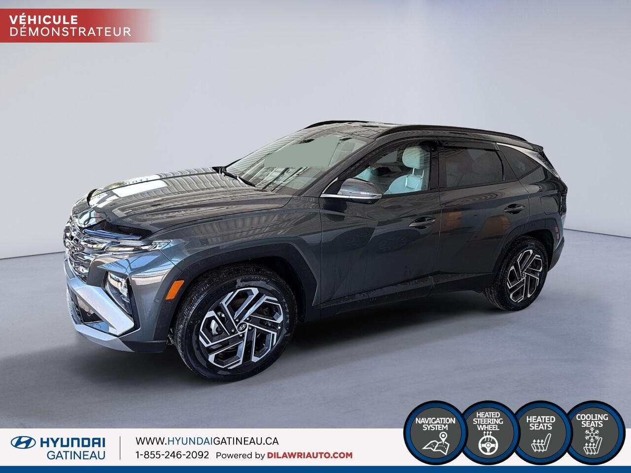 2025 HYUNDAI Tucson Hybrid Amazon Grey Gatineau - photo #4