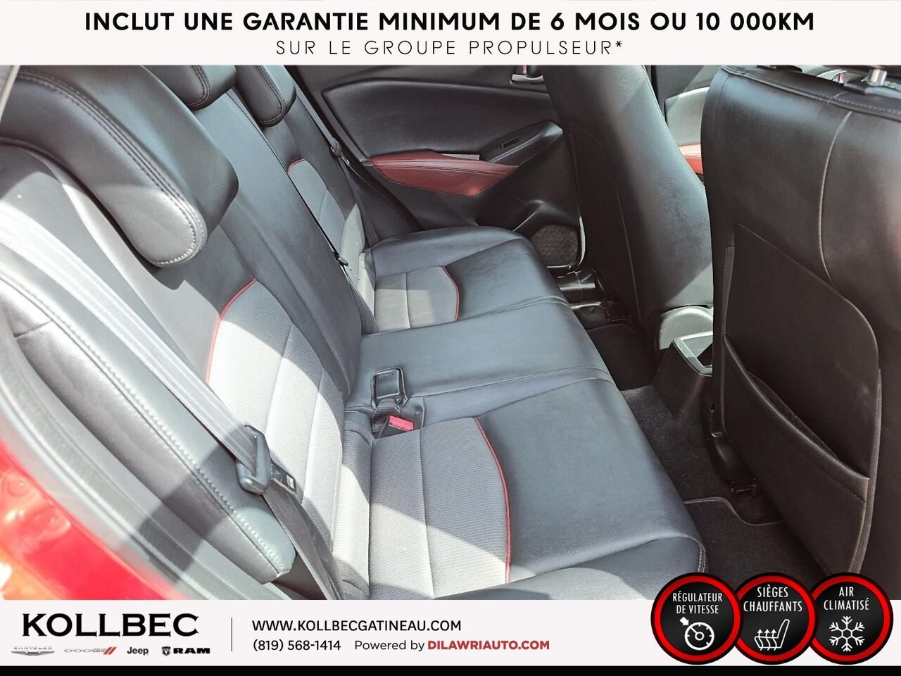 2016 MAZDA CX-3 GS FWD Red Ottawa & Gatineau - photo #20
