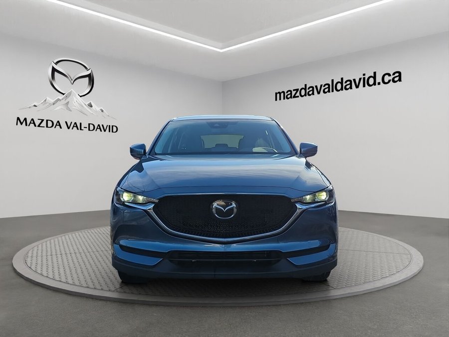 2021 Mazda CX-5 GS TI 2021, Volant chauffant, Sièges en cuir, Bluetooth Blue