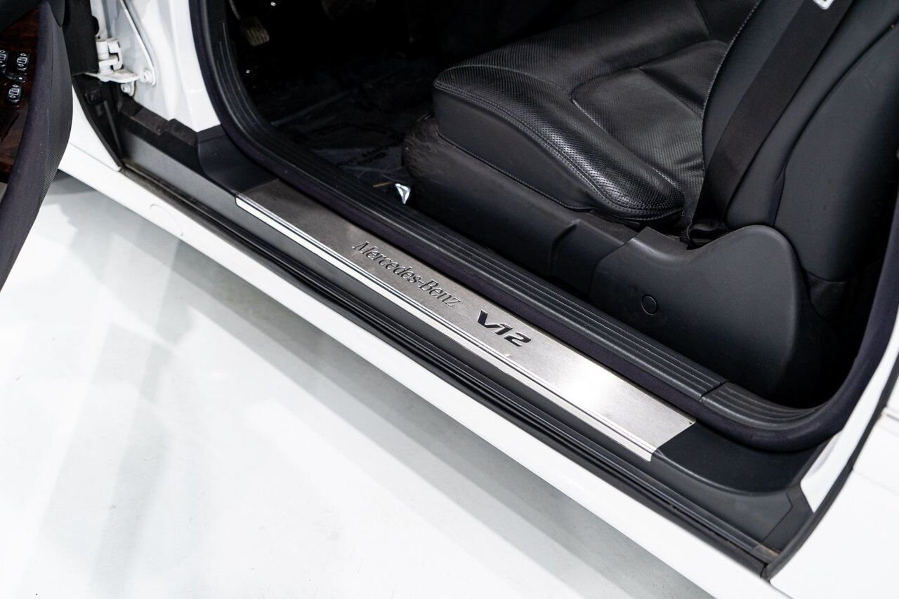 2001 Mercedes-Benz CL600 V12 over $120,000 original MSRP White Montreal - photo #61