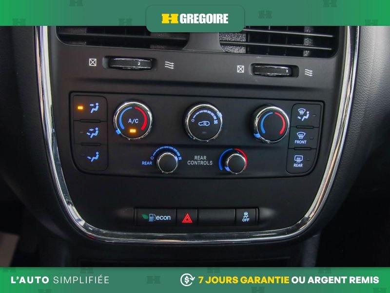 Dodge GR Caravan 821265 | Premium Plus AUTO A/C MAGS CUIR CAM RECUL BLUETOOT 2020 Gris Laval - photo #13