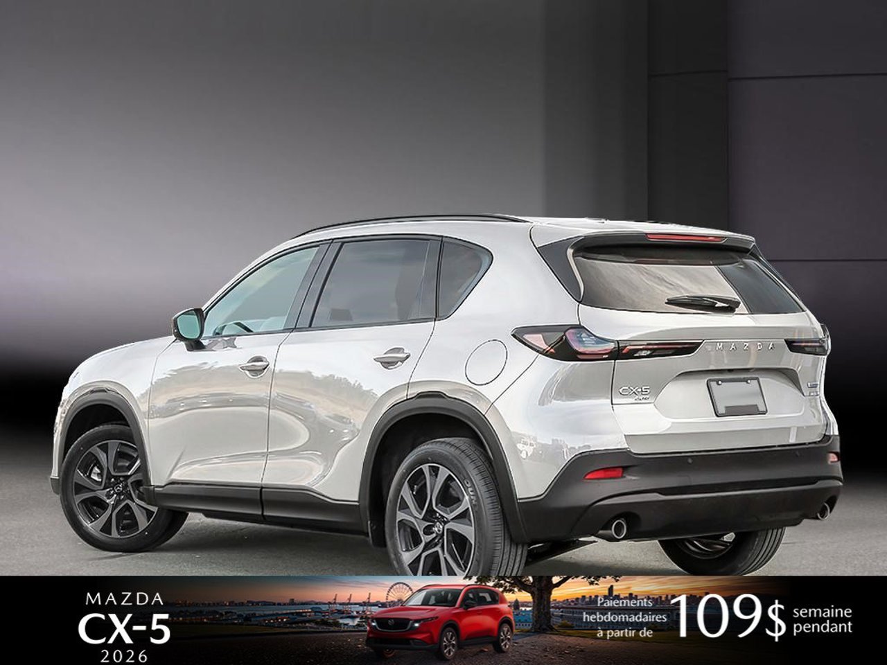 Mazda CX-5 JM3KMBHA3T0118111 2026 Blanc rhodium métallisé Mirabel - photo #3
