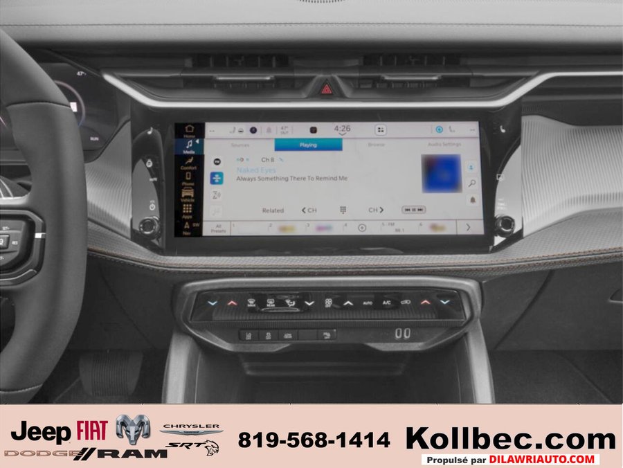 JEEP Cherokee 2026 Couche nacrée cristal noir étincelant