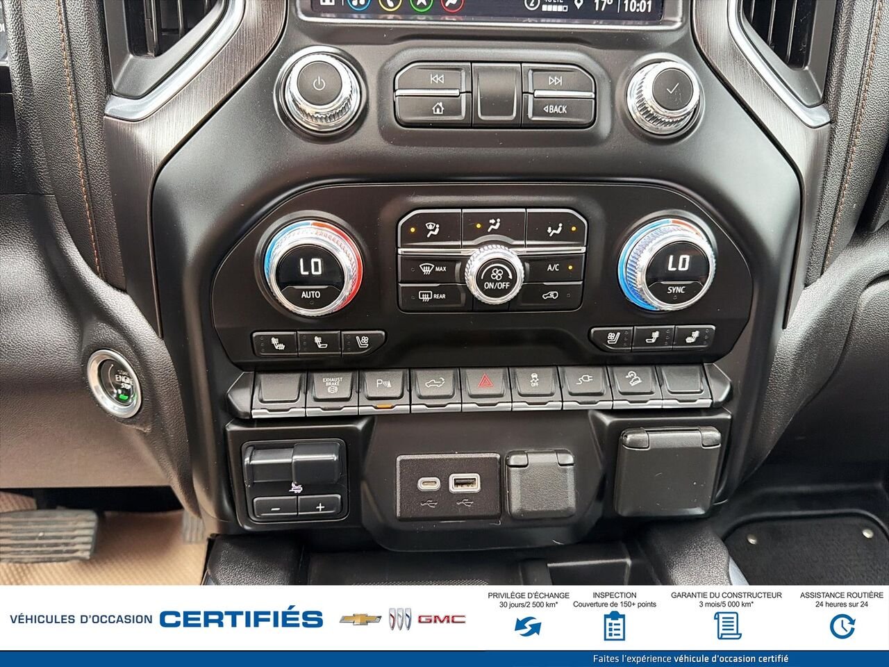 GMC SIERRA K25 AT4 cabine multiplace 4RM 159 po 2023 Blanc Montmagny - photo #14