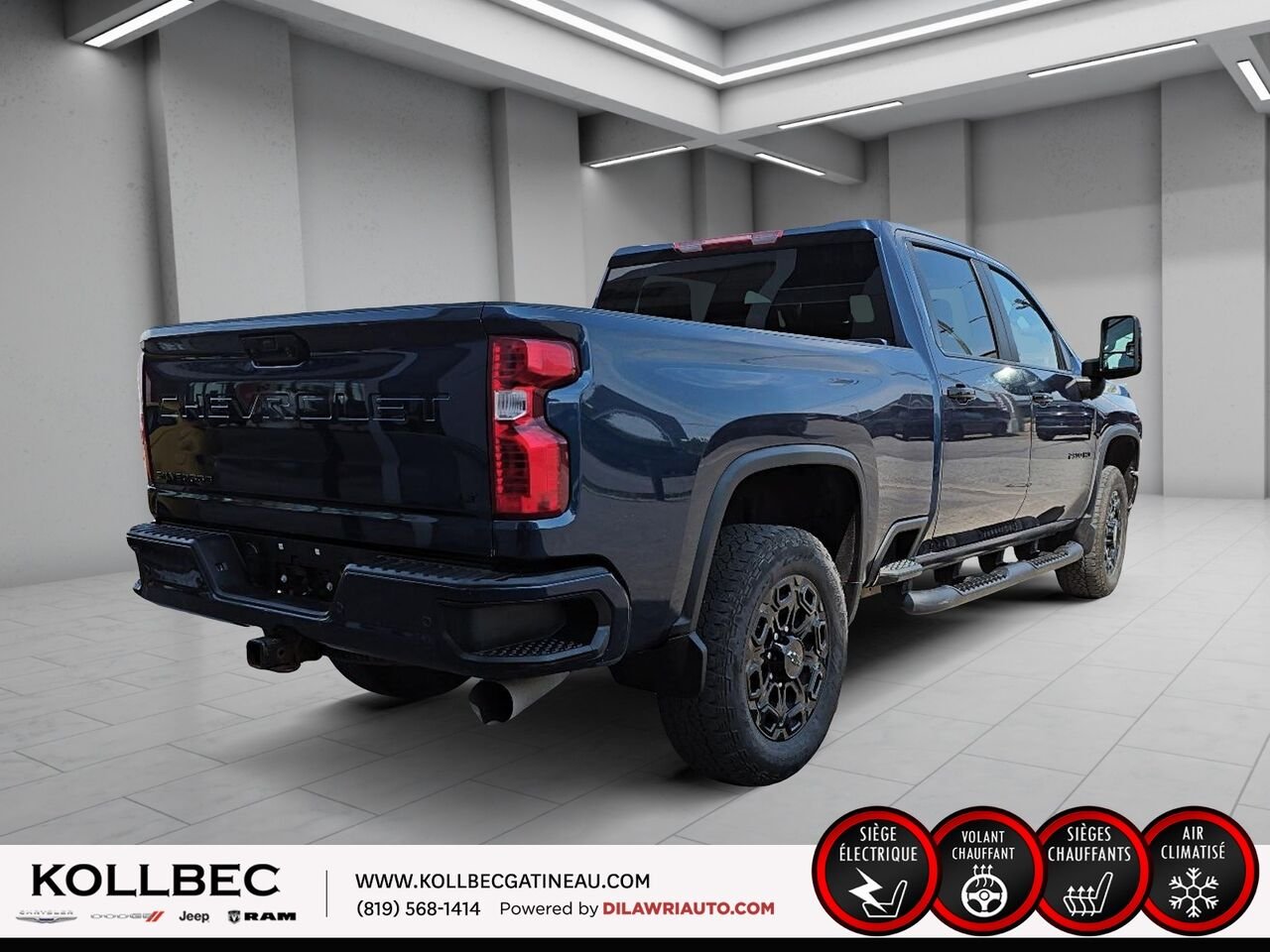 CHEVROLET SILVERADO 2500HD 26461 | LT Z71 CrewCab 4x4 2023 Bleu Gatineau - photo #14