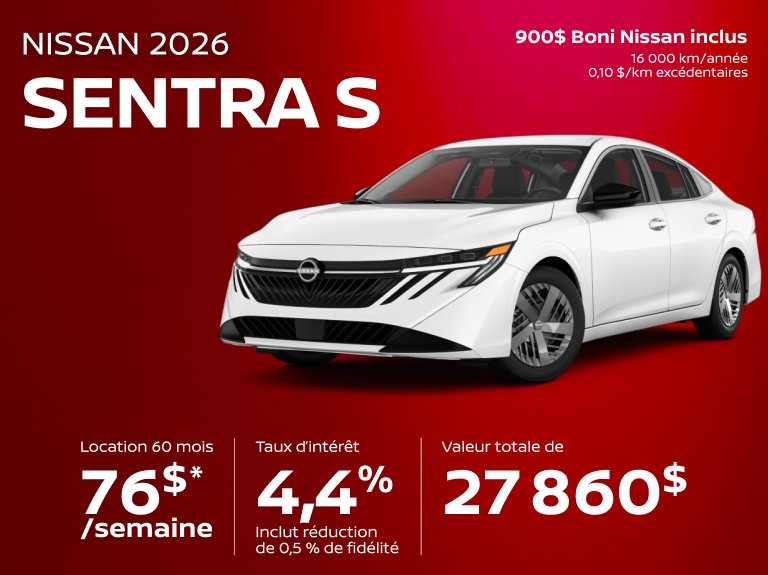 Nissan chomedey Accueil juin Sentra S