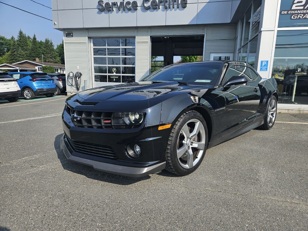 2010 Chevrolet Camaro Coupé 2 portes 1SS Black Thetford Mines - photo #0