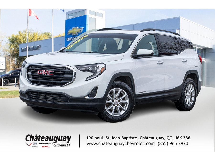 GMC Terrain AWD 4dr SLE Diesel 2018 Blanc