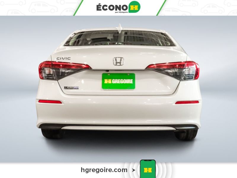 2022 Honda Civic White Saint-Eustache - photo #6