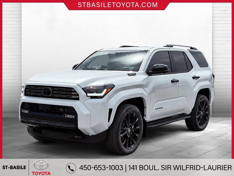TOYOTA 4RUNNER HYBRIDE MAX 2025 2025 Frisson glacé nacré