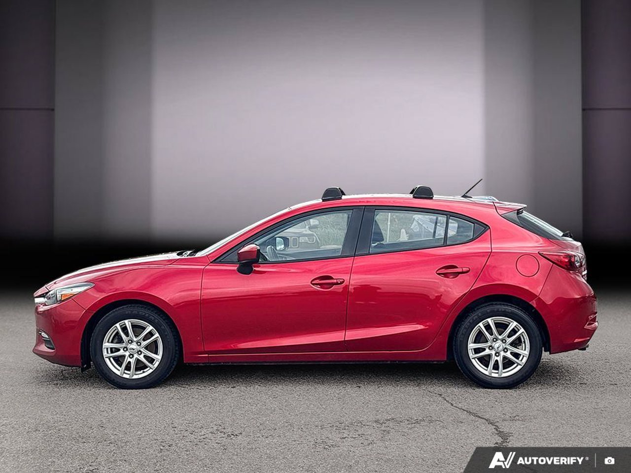 Mazda Mazda3 JM1BN1K79H1121688 2017 Rouge Mirabel - photo #1