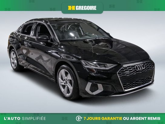 2022 Audi A3 2022 Black