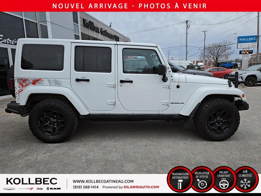 2016 JEEP WRANGLER *** BAS KILOMÉTRAGE *** White