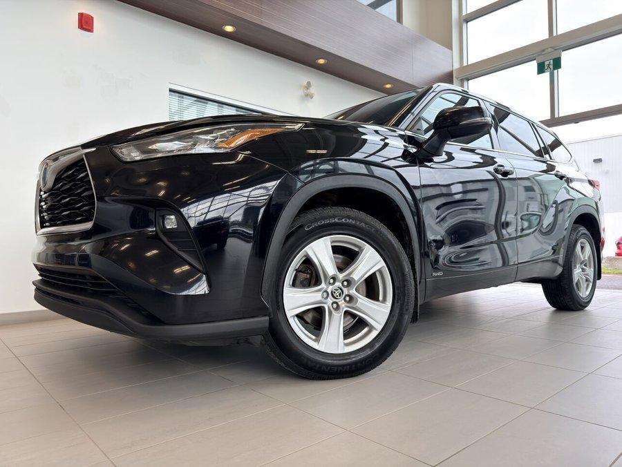 2022 TOYOTA HIGHLANDER 2022 Black