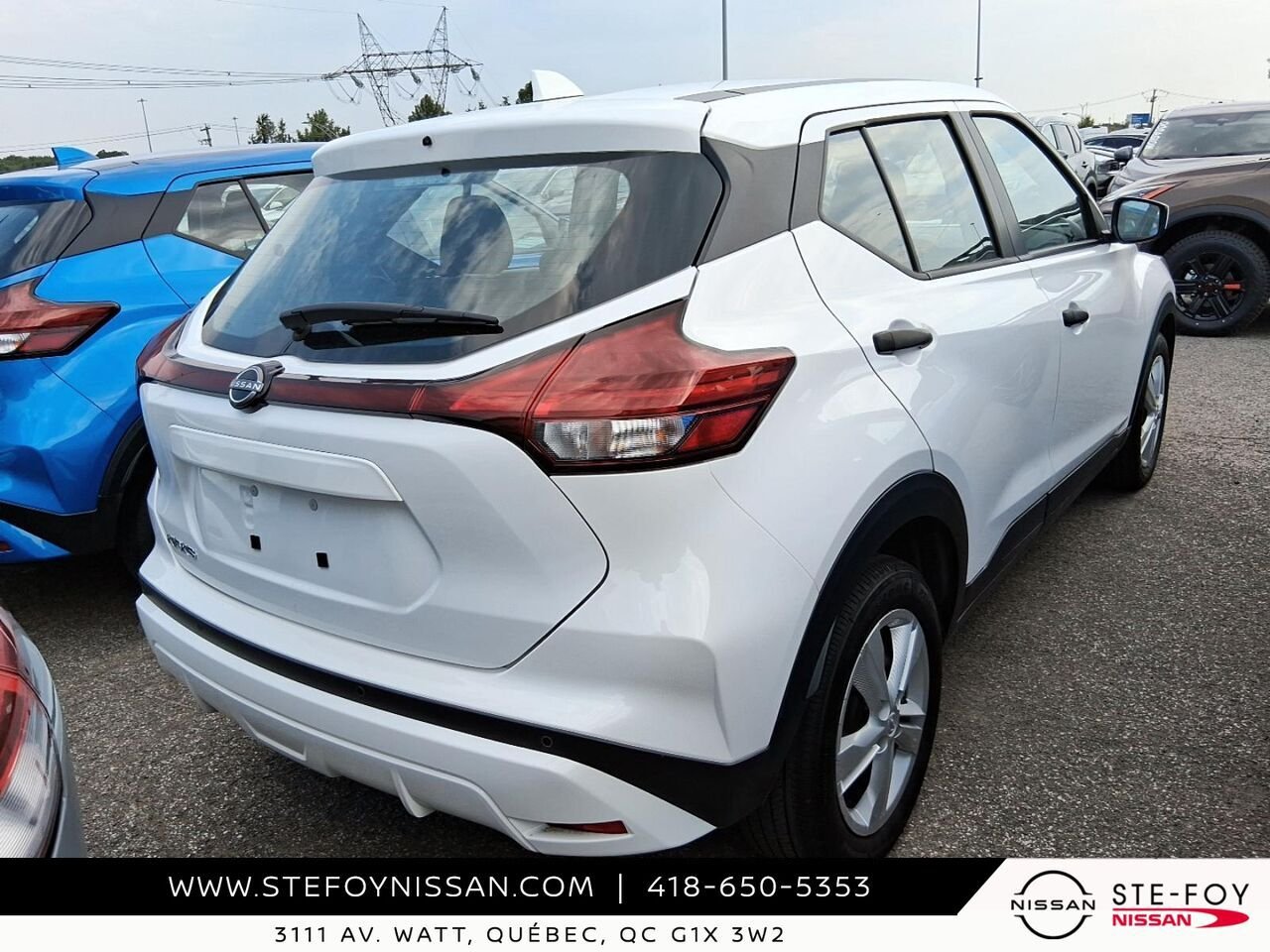 2024 Nissan Kicks S TA White Ste-Foy - photo #1