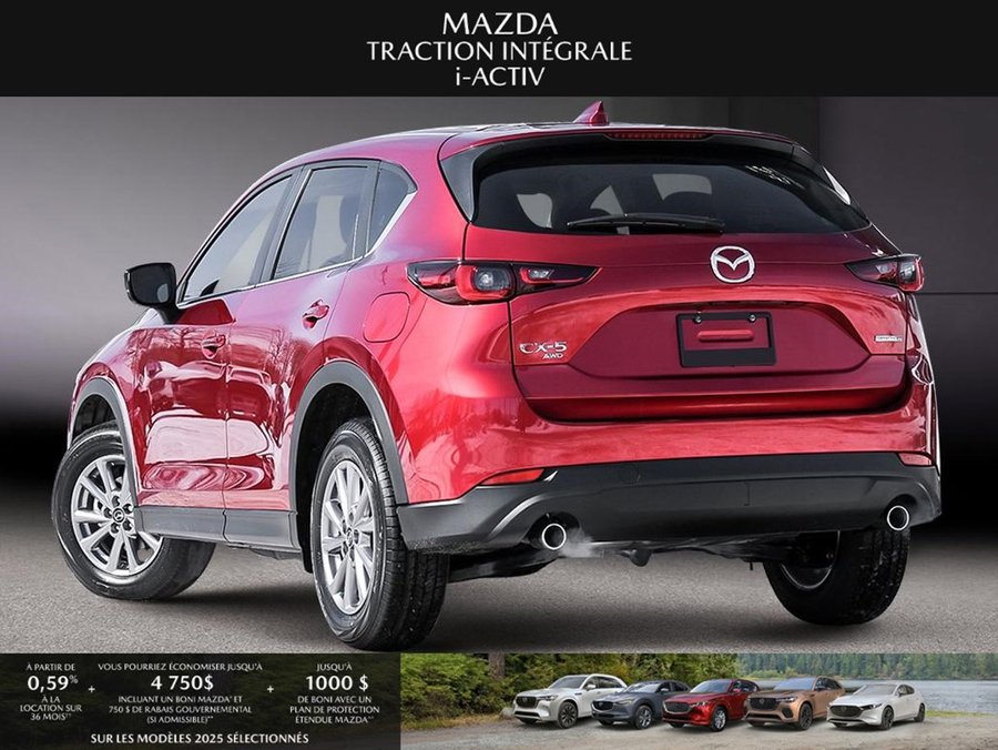 2025 Mazda CX-5 2025 Soul Red Crystal Metallic