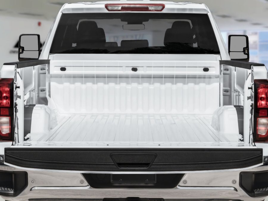 GMC Sierra 2500HD Pro cabine double 4RM 162 po 2024 Blanc sommet