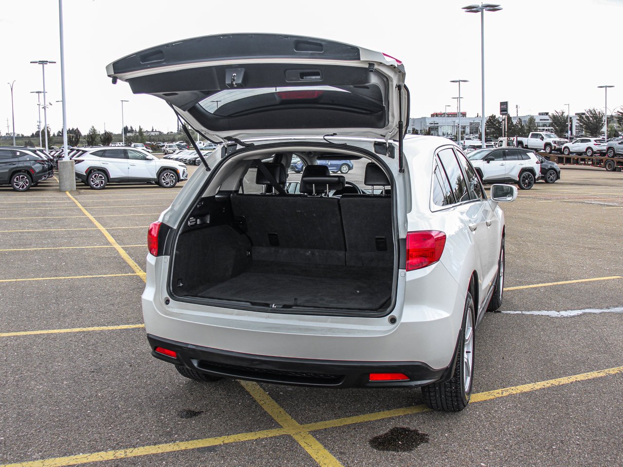 2014 Acura RDX AWD 4dr White Sherwood Park - photo #7