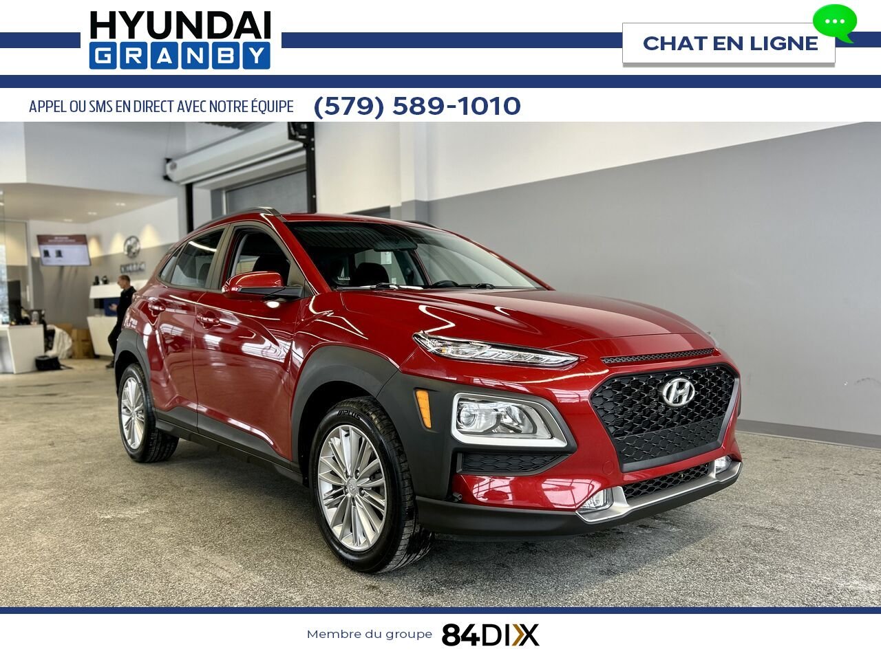 2021 Hyundai Kona Red Granby - photo #0