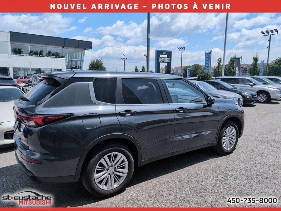 Mitsubishi Outlander ES S-AWC-BANC CHAUFFANT-CAMERA DE RECUL-CARPLAY/ANDROID AUTO 2024 Argent