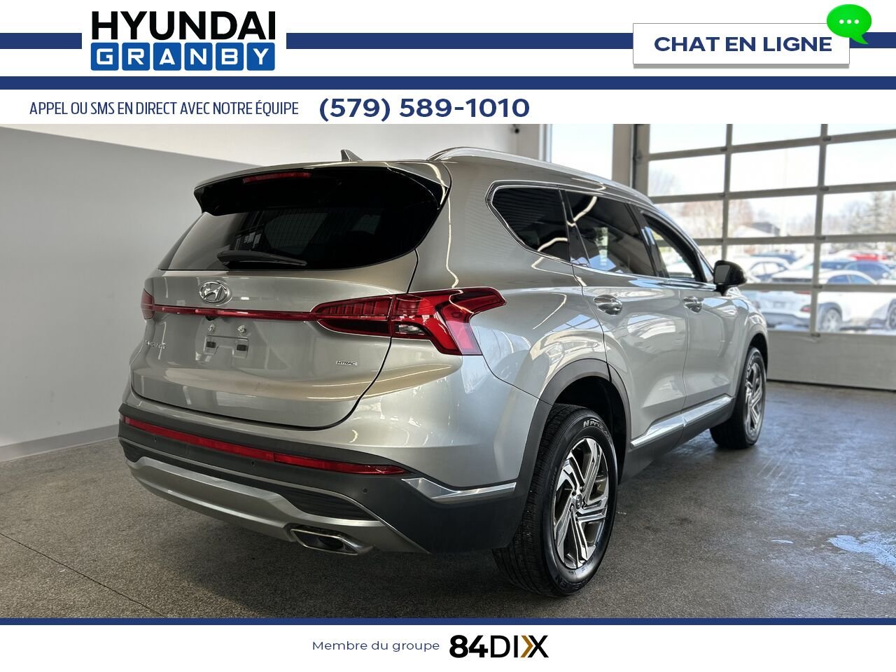 Hyundai Santa Fe 2022 Argent Granby - photo #6