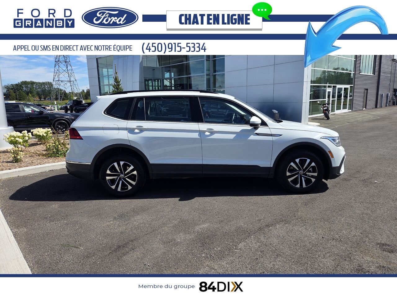 Volkswagen Tiguan 2023 Blanc Granby - photo #7