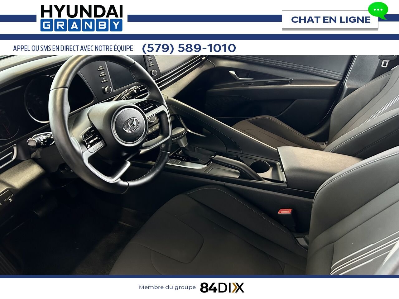 Hyundai Elantra 2023 Blanc Granby - photo #9