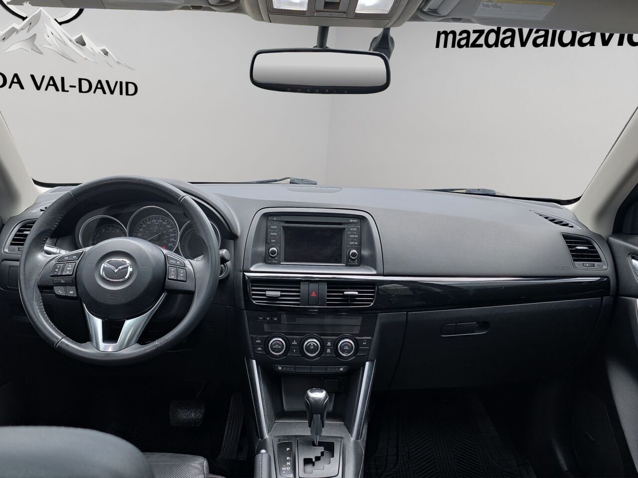 Mazda CX-5 Traction intégrale, 4 portes, boîte automatique, GT, Toit ouvrant, commande audio au volant 2013 Noir Val-David - photo #8