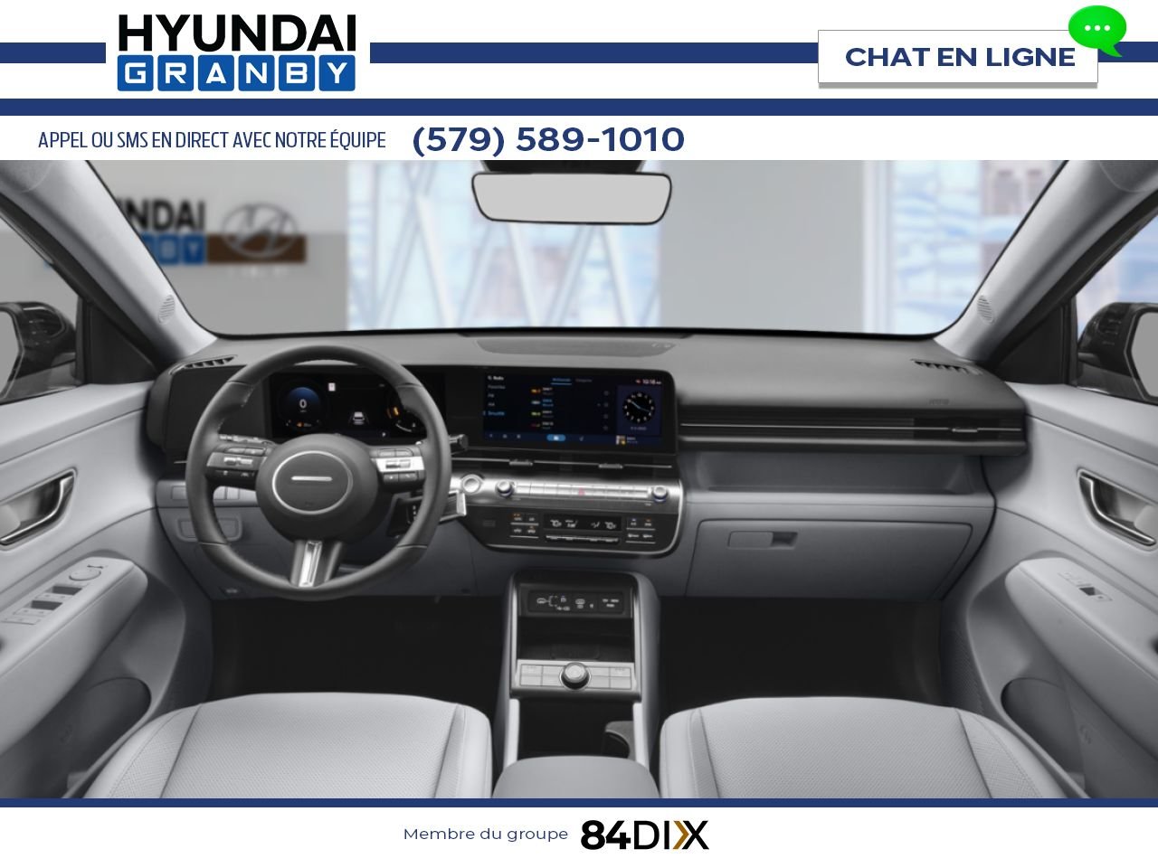 HYUNDAI Kona 2026 Gris écotronique Granby - photo #10